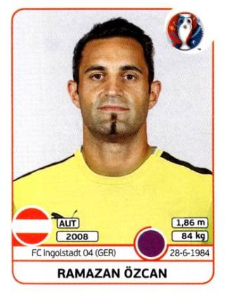 Ramazan Özcan – UEFA Euro 2016 France, Nr. 630