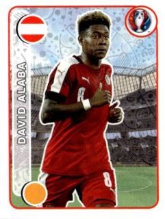 David Alaba – UEFA Euro 2016 France, Nr. 649