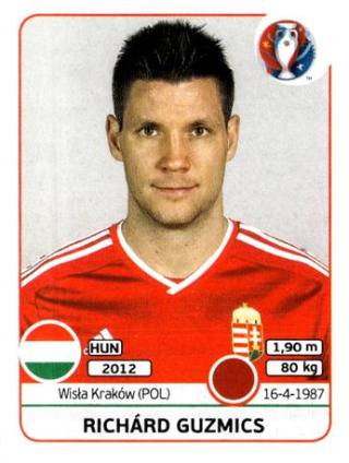 Richárd Guzmics – UEFA Euro 2016 France, Nr. 665