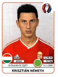 Krisztián Németh – UEFA Euro 2016 France, Nr. 676