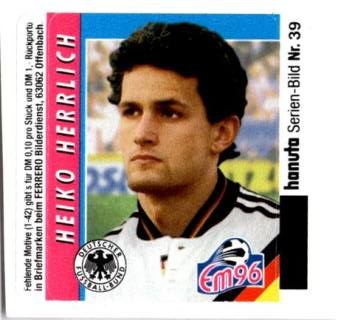 Heiko Herrlich – EM 1996 - Stars & Action (Ferrero), Nr. 39