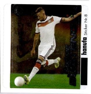 Jerôme Boateng – WM 2014 - DFB Team-Sticker (Ferrero), Nr. 8