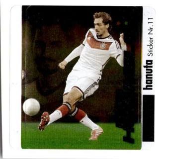 Mats Hummels – WM 2014 - DFB Team-Sticker (Ferrero), Nr. 11