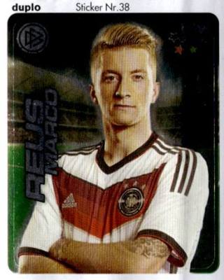 Marco Reus – WM 2014 - DFB Team-Sticker (Ferrero), Nr. 38