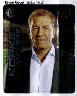 Andreas Köpke – WM 2014 - DFB Team-Sticker (Ferrero), Nr. 51
