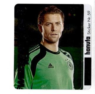 Roman Weidenfeller – WM 2014 - DFB Team-Sticker (Ferrero), Nr. 59