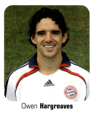 Owen Hargreaves – Bundesliga Fussball 2006/07, Nr. 373