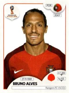 Bruno Alves – FIFA World Cup 2018 Russia - 670 stickers version, nr 103