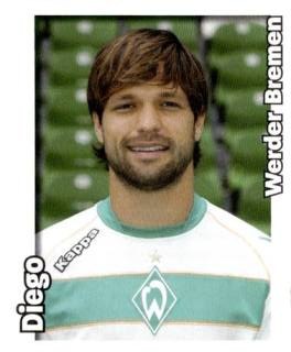 Diego – Bundesliga Fussball 2008/09, n.º 102