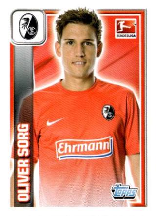 Oliver Sorg – Fussball Bundesliga 2013/14, Nr. 99