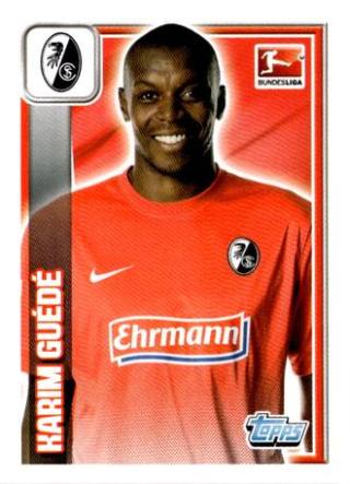 Karim Guédé – Fussball Bundesliga 2013/14, no. 101
