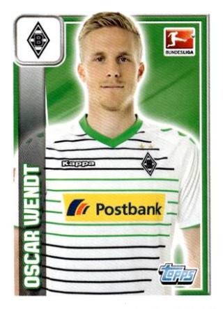Oscar Wendt – Fussball Bundesliga 2013/14, Nr. 190