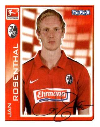 Jan Rosenthal – Fussball Bundesliga 2010/11, Nr. 84