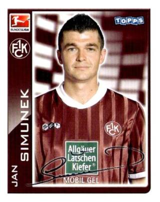 Jan Simunek – Fussball Bundesliga 2010/11, n.º 161