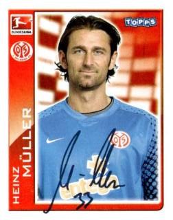 Heinz Müller – Fussball Bundesliga 2010/11, n.º 259
