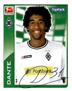 Dante – Fussball Bundesliga 2010/11, n.º 284