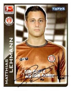 Matthias Lehmann – Fussball Bundesliga 2010/11, n.º 353