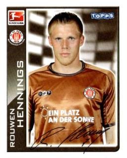 Rouwen Hennings – Fussball Bundesliga 2010/11, n.º 359