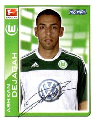 Ashkan Dejagah – Fussball Bundesliga 2010/11, Nr. 421
