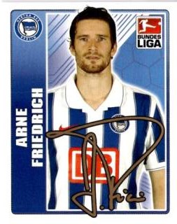 Arne Friedrich – Fussball Bundesliga 2009/10, Nr. 9