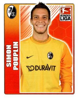 Simon Pouplin – Fussball Bundesliga 2009/10, n.º 111