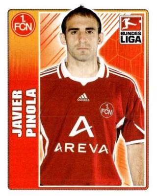 Javier Pinola – Fussball Bundesliga 2009/10, Nr. 340