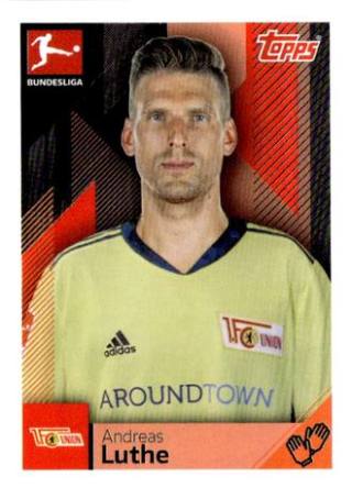 Andreas Luthe – Fussball Bundesliga 2020/21, n.º 50