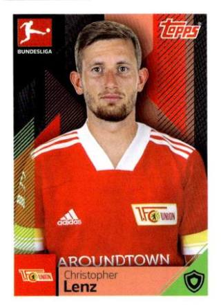 Christopher Lenz – Fussball Bundesliga 2020/21, n.º 54