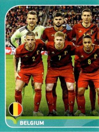 Line-up – UEFA Euro 2020 Preview - 568 stickers version, Nr. BEL2