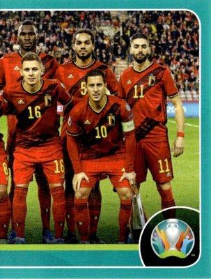 Line-up – UEFA Euro 2020 Preview - 568 stickers version, Nr. BEL3
