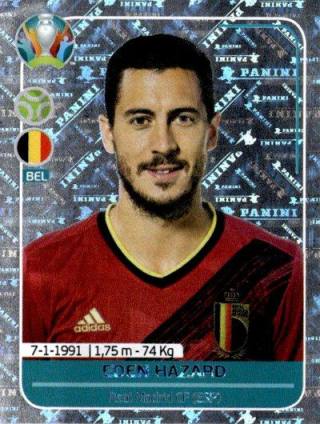 Eden Hazard – UEFA Euro 2020 Preview - 568 stickers version, Nr. BEL6