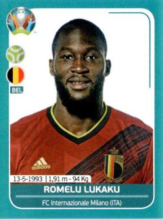 Romelu Lukaku – UEFA Euro 2020 Preview - 568 stickers version, Nr. BEL27