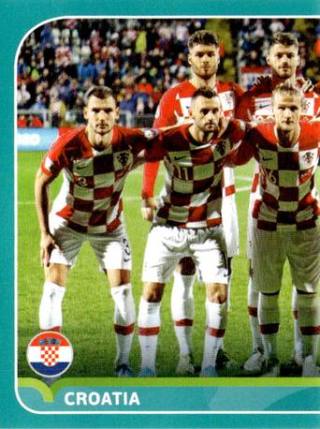 Line-up – UEFA Euro 2020 Preview - 568 stickers version, Nr. CRO2