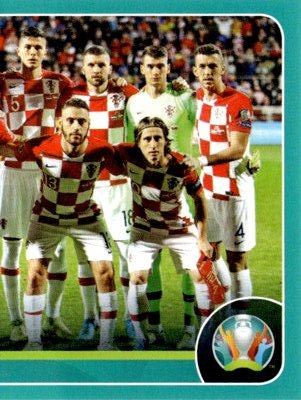Line-up – UEFA Euro 2020 Preview - 568 stickers version, Nr. CRO3