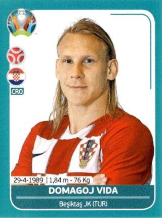 Domagoj Vida – UEFA Euro 2020 Preview - 568 stickers version, Nr. CRO13
