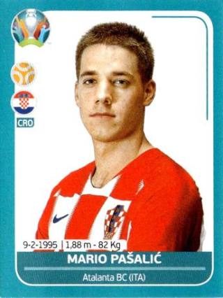 Mario Pašalić – UEFA Euro 2020 Preview - 568 stickers version, Nr. CRO22