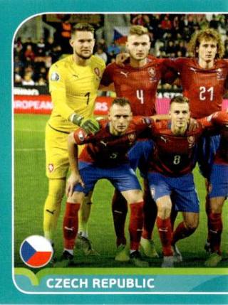 Line-up – UEFA Euro 2020 Preview - 568 stickers version, n.º CZE2