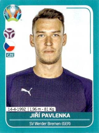 Jiří Pavlenka – UEFA Euro 2020 Preview - 568 stickers version, Nr. CZE8