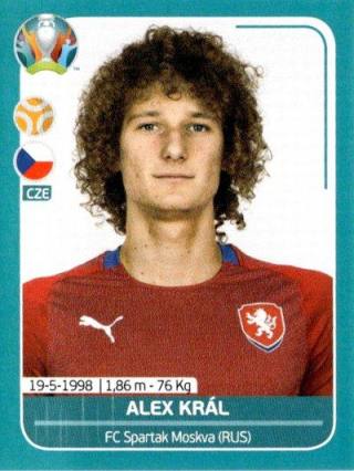 Alex Král – UEFA Euro 2020 Preview - 568 stickers version, n. CZE24