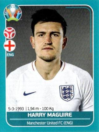 Harry Maguire – UEFA Euro 2020 Preview - 568 stickers version, Nr. ENG11