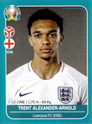 Trent Alexander-Arnold – UEFA Euro 2020 Preview - 568 stickers version, no. ENG15