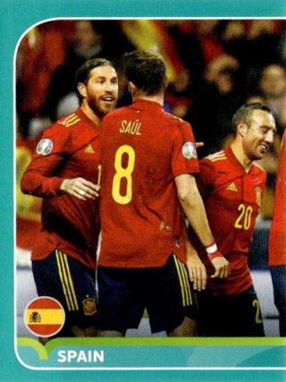 Group – UEFA Euro 2020 Preview - 568 stickers version, n. ESP4