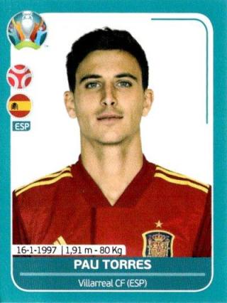 Pau – UEFA Euro 2020 Preview - 568 stickers version, Nr. ESP16