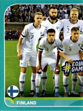 Line-up – UEFA Euro 2020 Preview - 568 stickers version, n. FIN2