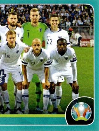 Line-up – UEFA Euro 2020 Preview - 568 stickers version, n. FIN3