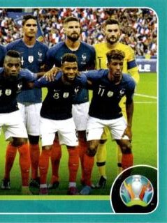 Line-up – UEFA Euro 2020 Preview - 568 stickers version, Nr. FRA3