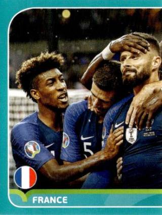Group – UEFA Euro 2020 Preview - 568 stickers version, Nr. FRA4