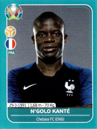 N’Golo Kanté – UEFA Euro 2020 Preview - 568 stickers version, Nr. FRA18