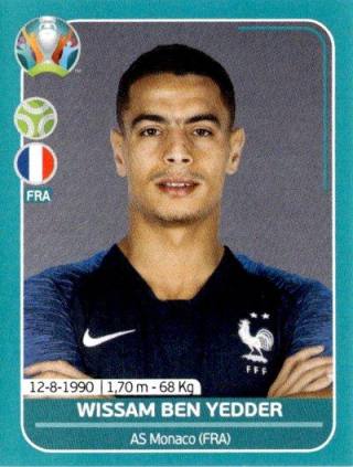 Wissam Ben Yedder – UEFA Euro 2020 Preview - 568 stickers version, Nr. FRA27