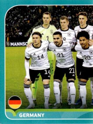 Line-up – UEFA Euro 2020 Preview - 568 stickers version, Nr. GER2